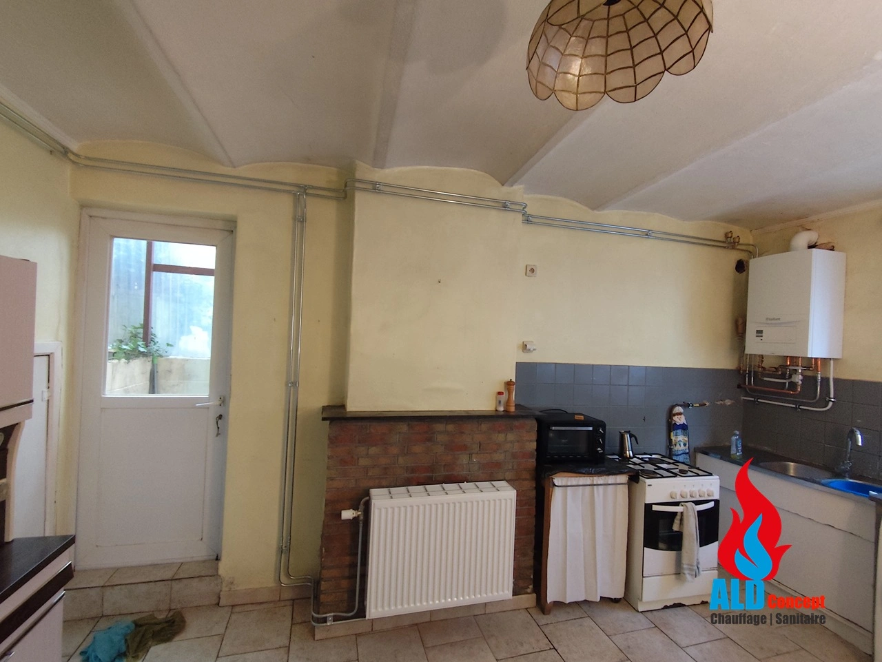 Rénovation Chaufferie et placement chaudière à Ans